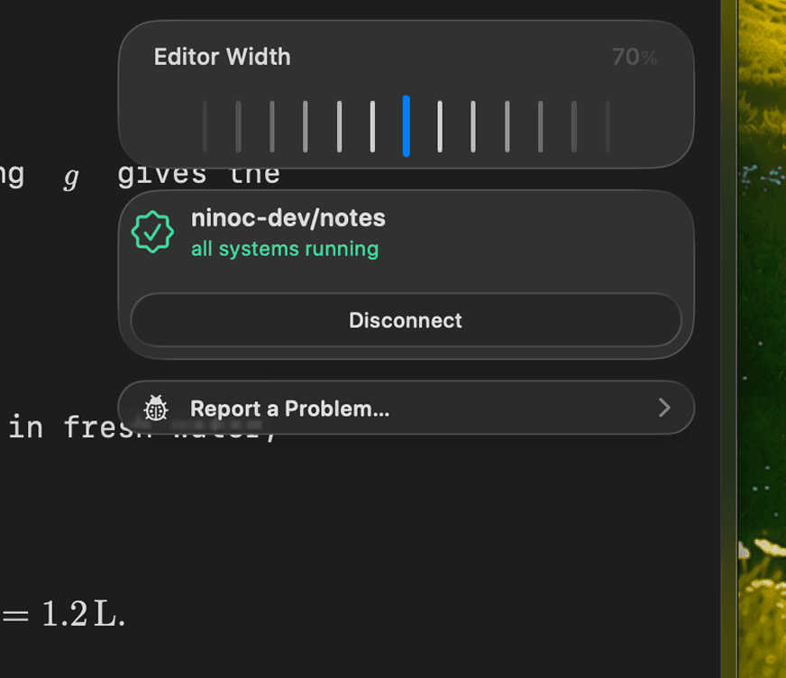 GitHub sync workflow, view 4